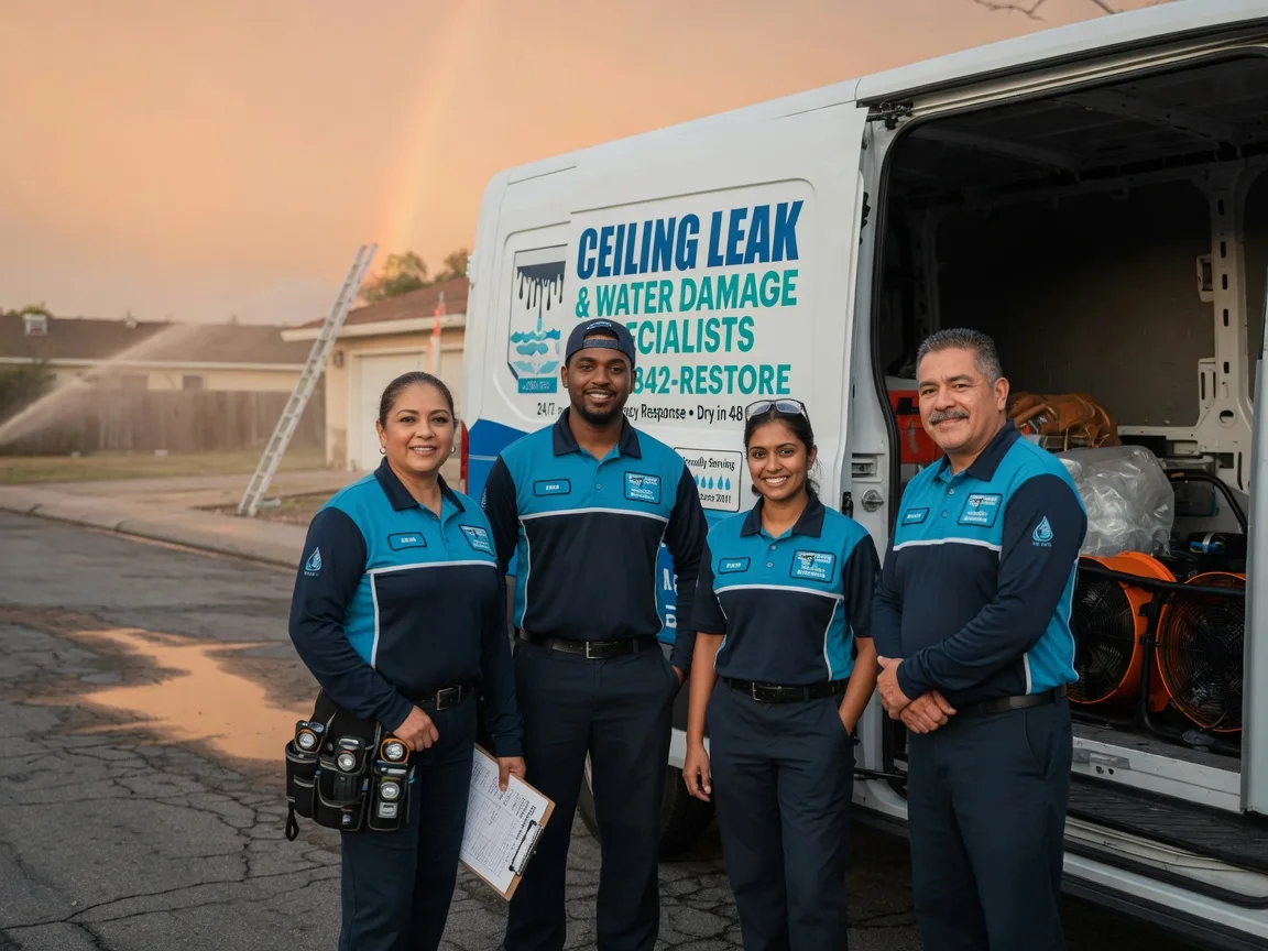 Ceiling Leak Cleanup company in Silverdale, PA